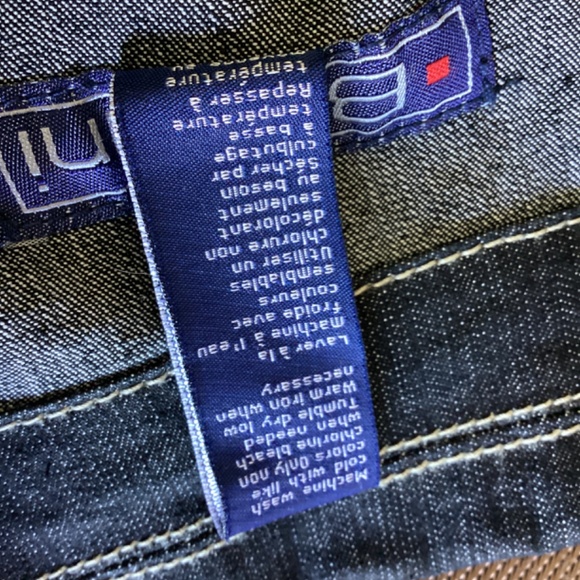 BACCINI Dark Denim Belted Coat - Picture 7 of 8